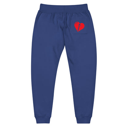 ZIPmyHEART fleece sweatpants