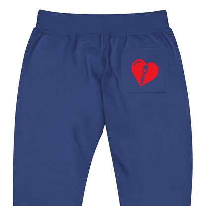 ZIPmyHEART fleece sweatpants