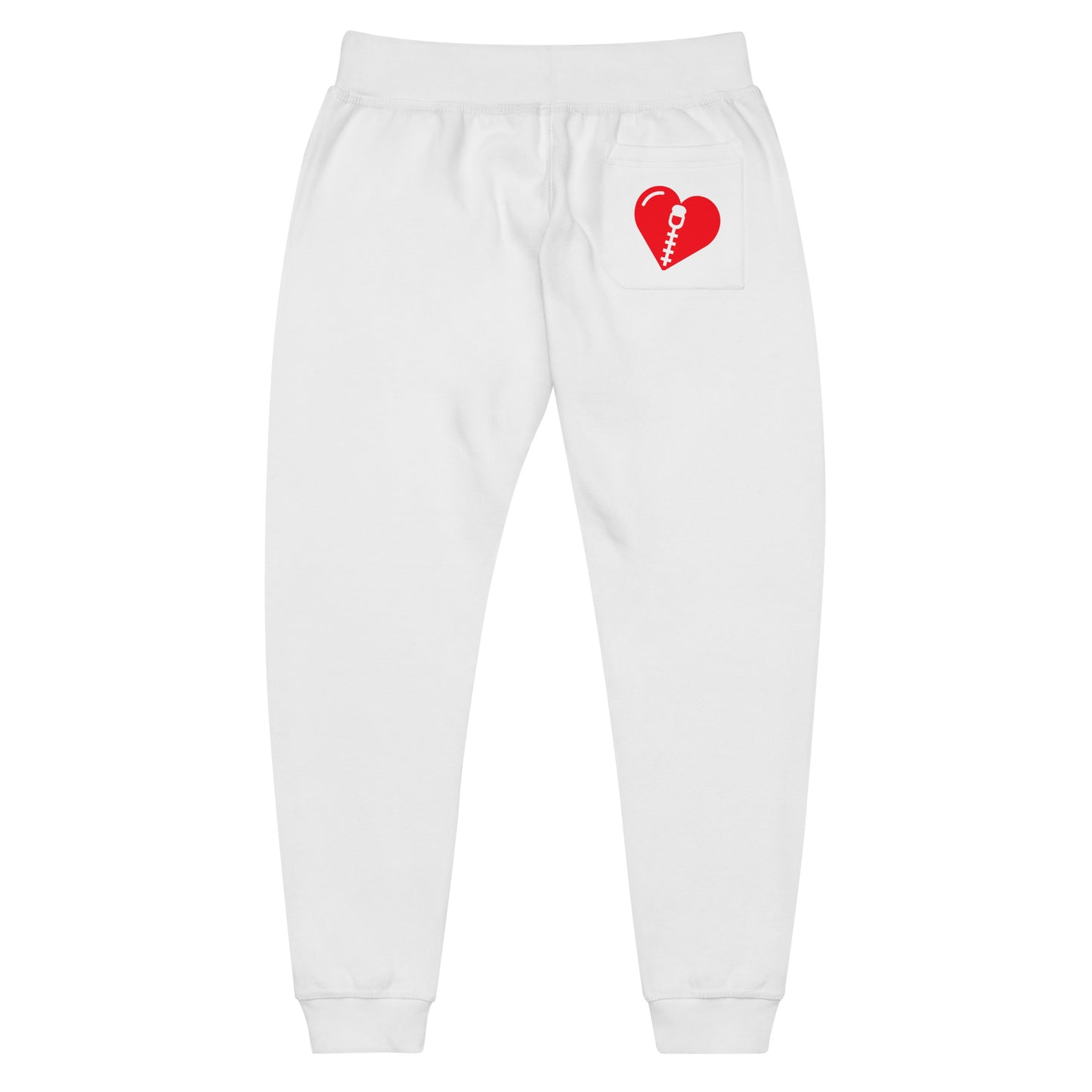 ZIPmyHEART fleece sweatpants