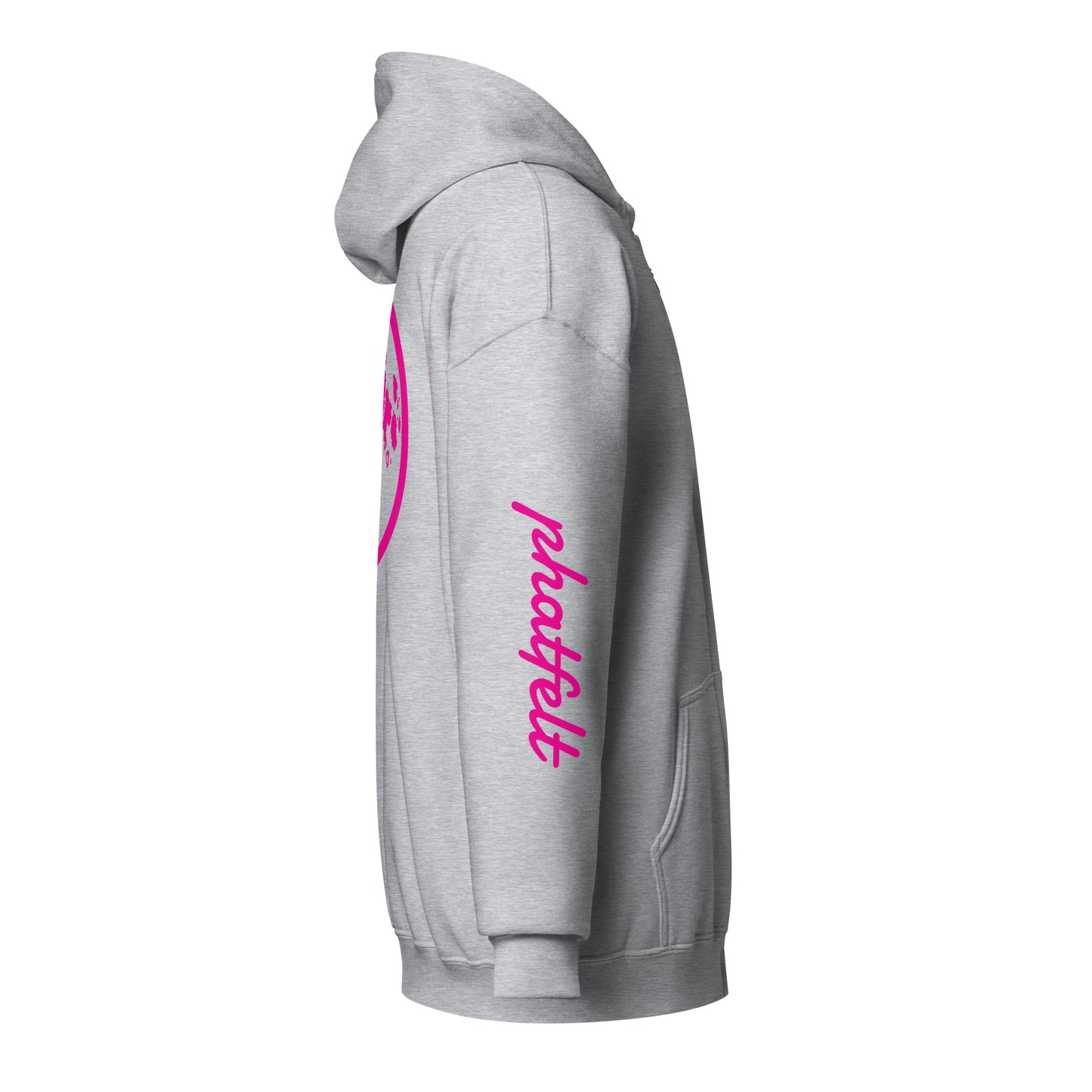 PINK MOON zip hoodie