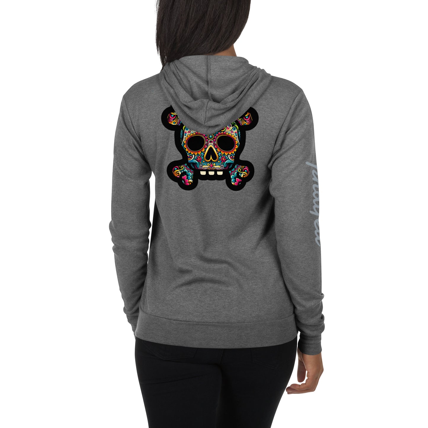 Calavera zip hoodie