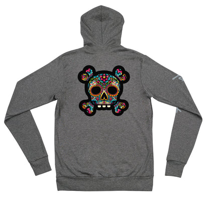 Calavera zip hoodie