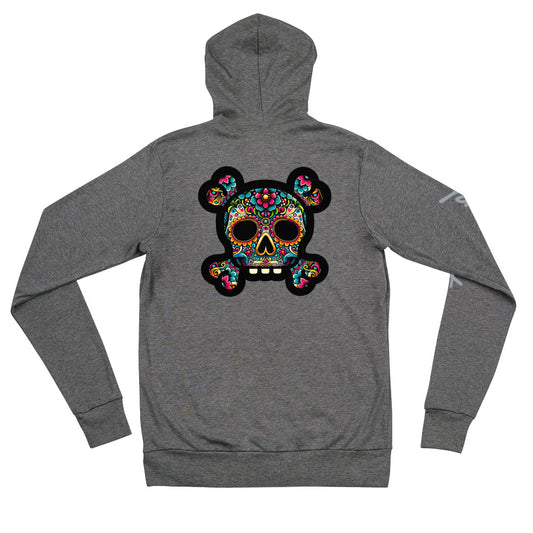 Calavera zip hoodie