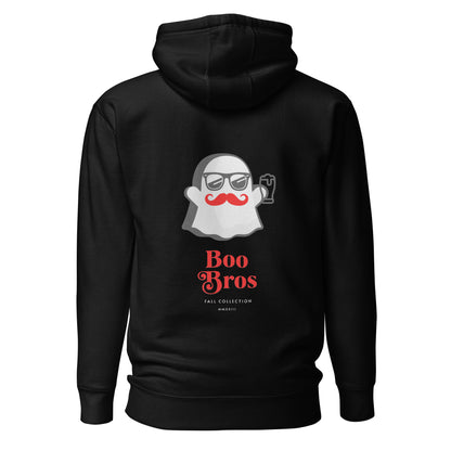 Boo Bro with a Brew Embroidered Hoodie