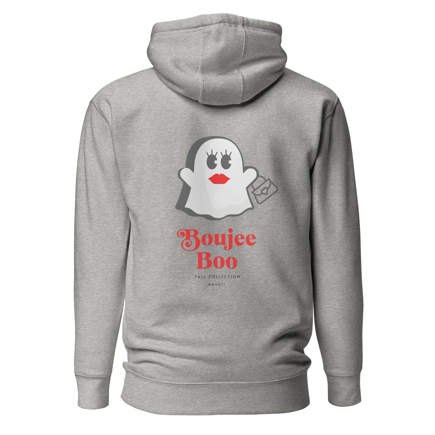 Boujee Boo with Hand Bag Embroidered Hoodie