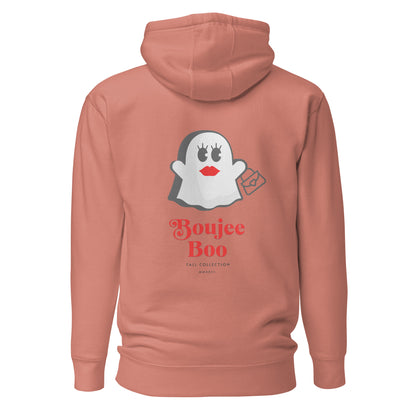 Boujee Boo with Hand Bag Embroidered Hoodie