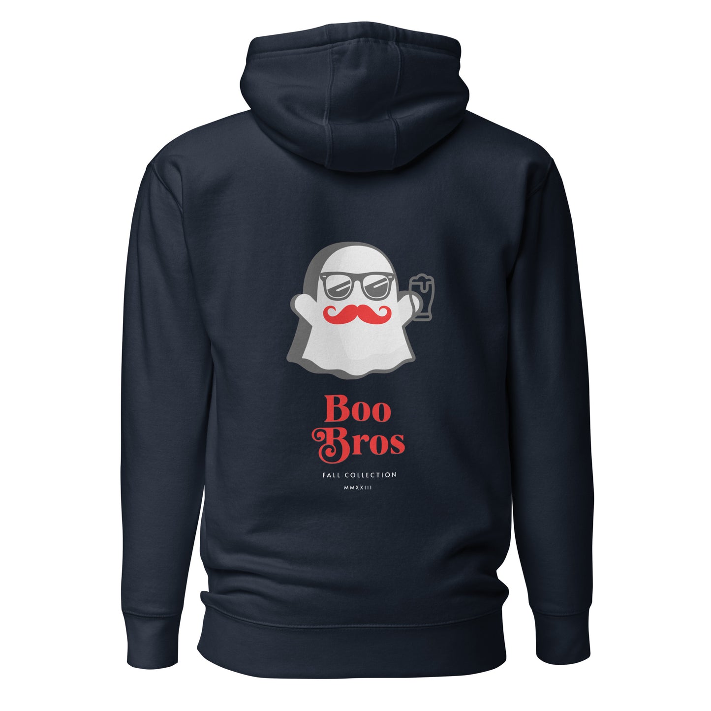 Boo Bro with a Brew Embroidered Hoodie