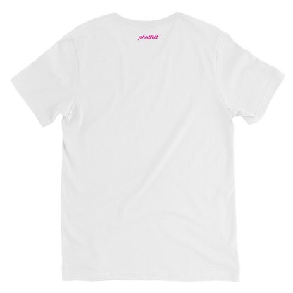 PINK MOON Short Sleeve V-Neck T-Shirt