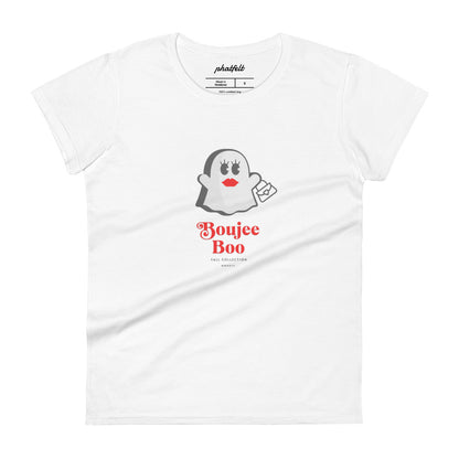 Boujee Boo with Hand Bag Womans t-shirt